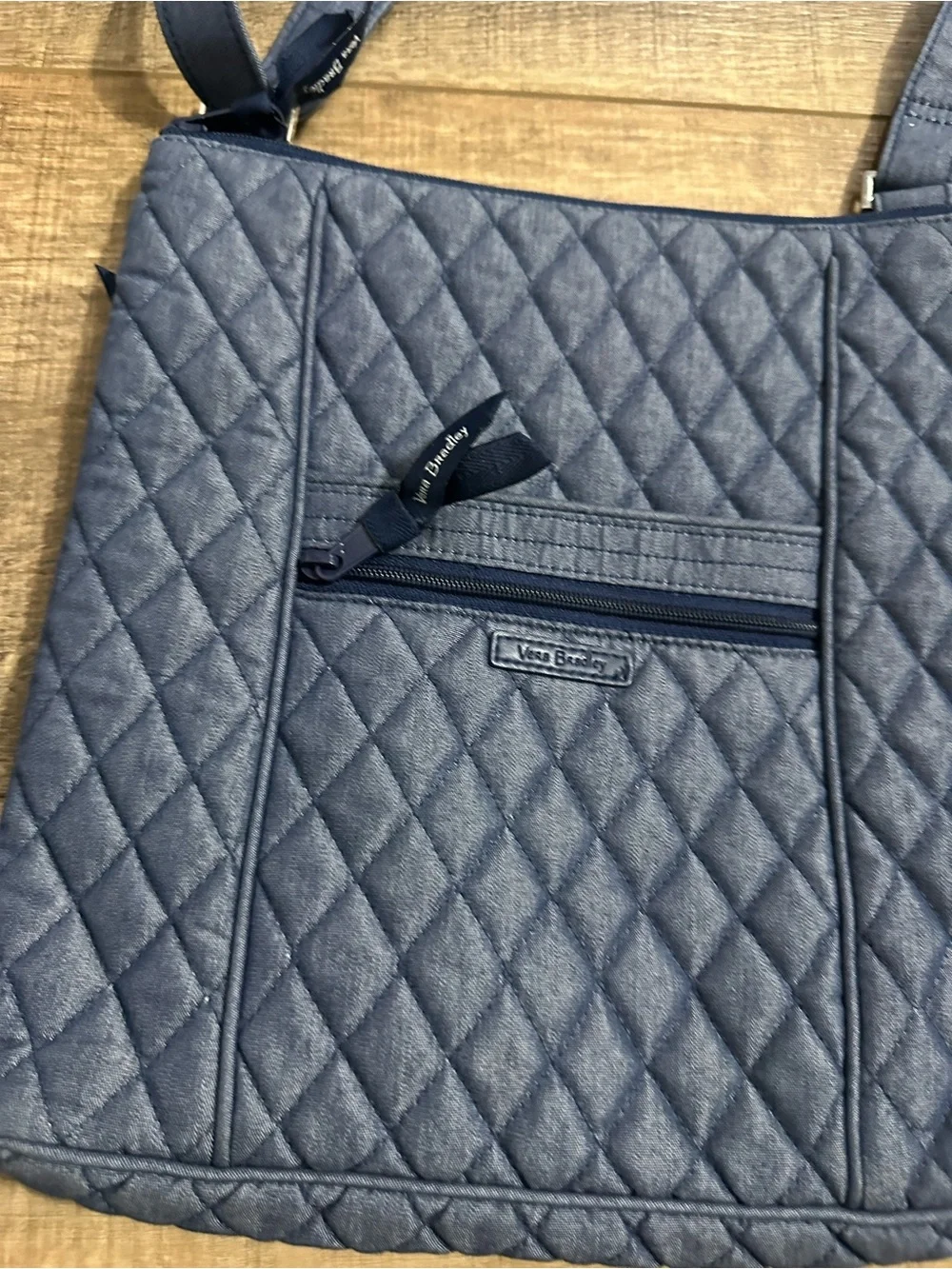 Quilted Crossbody Bag - Navy Vera Bradley